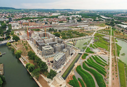 Auf dem ersten Platz landete das Unternehmen ZEAG Energie für sein Quartiersprojekt in Heilbronn.