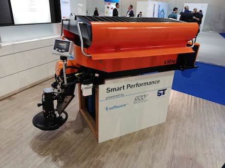 SAP, Software AG und Sensor-Technik Wiedemann GmbH zeigten auf der Smart Country Convention 2018 den smarten Winterdienst.