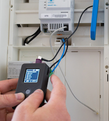 Mit dem PegelMeter von Netze BW kann geprüft werden, ob ein ausreichender Mobilfunkempfang für intelligente Messsysteme verfügbar ist.