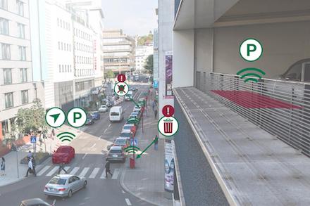 Das Unternehmen telent bietet zum Beispiel IoT-Lösungen für Smart Parking, Smart Lightning und Smart Waste an. 