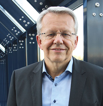 Stephan Hauber, Vorstandsvorsitzender des Databund und HSH-Geschäftsführer