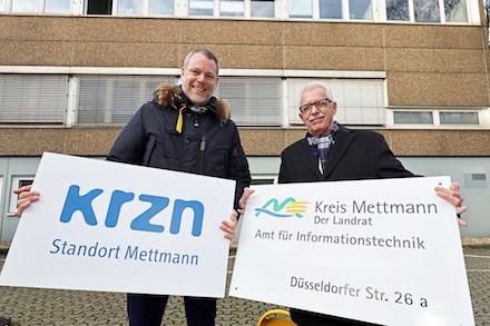 Das IT-Amt des Kreises Mettmann wird zu einem Standort des Kommunalen Rechenzentrums Niederrhein (KRZN).