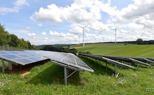 Die Stromproduktion der beiden Windenergie- und Photovoltaik-Portfolien von Trianel lag im Jahr 2018 bei 584 Gigawattstunden.