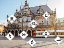Der Masterplan Green City der Stadt Bremen konzentriert sich vor allem auf  Themenfelder wie E-Mobilität, autonomes Fahren und Digitalisierung. 