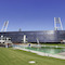 Solarenergie für Werder Bremen: Photovoltaikanlage am Weser-Stadion.