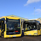 Noch in diesem Jahr sollen je 15 E-Busse von den Unternehmen Solaris und Mercedes-Benz bei der BVG in Berlin in Betrieb gehen. 