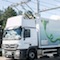 Entega liefert nicht nur den Ökostrom für die Hybrid-Lastwagen im Projekt ELISA.