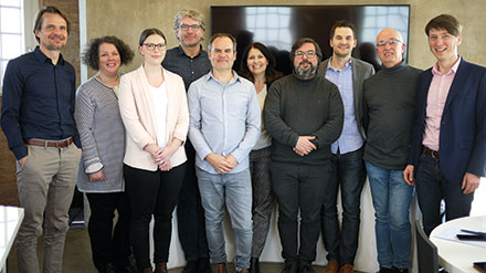 Vertreter des ANDI-Netzwerks (Agiles Netzwerk Digitale Innovation) trafen sich im Wasserturm Stromeyersdorf in Konstanz zum Round-Table-Gespräch mit Kommune21. 