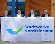 Die Fusion der Stadt- und Gemeindewerke Niebüll, Leck und Bredstedt zur Stadtwerke Nordfriesland GmbH ist vollzogen.