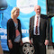 Mecklenburg-Vorpommerns Ministerpräsidentin Manuela Schwesig und Digitalisierungsminister Christian Pegel stellten das neue DigiMobil der Landesregierung vor.