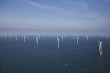 Das größte Offshore-Windkraft-Projekt der Energiewende steht kurz vor der Vollendung.