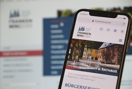 Die Stadt Frankenberg (Eder) stellt Dienstleistungen für Bürger in den Fokus der Digitalisierung.