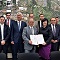 Unterzeichnung der Projektvereinbarung für das „Referenzkraftwerk Lausitz Phase I“.