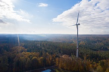 Ging in Betrieb: TAP Windpark Bad Arolsen mit zwei Windkraftanlagen und einer Gesamtleistung von 6,9 MW.