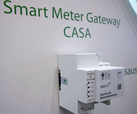 EMH metering präsentiert auf der E-World 2020 das vom BSI zertifizierte Smart Meter Gateway CASA.