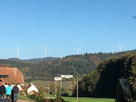 Verzeichnete 2019 mit 32.000 MWh ein Rekordergebnis: der Windpark Kambacher Eck.