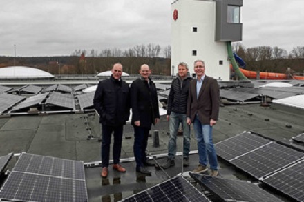 Stadtwerke Osnabrück wollen mehr Sonnenstrom vom Nettebad-Dach.