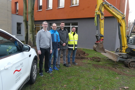 Die Ludwig-Geißler-Schule in Hanau erhält eine Glasfaser-Infrastruktur.