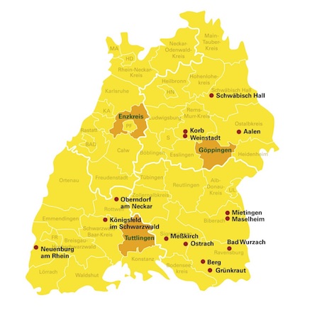 Drei Landkreise, sieben Städte und sieben Gemeinden aus Baden-Württemberg wurden mit dem European Energy Award ausgezeichnet.