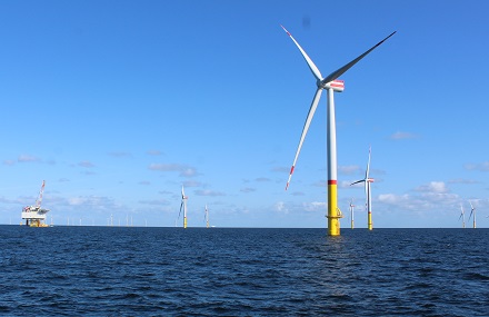 Windkraft trug in den ersten vier Monaten des Jahres 2020 zu mehr als einem Drittel des deutschen Strommixes bei.