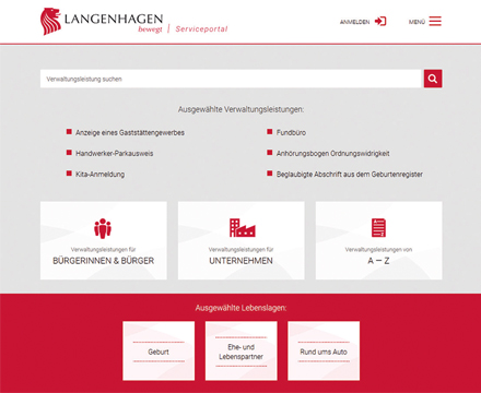 Langenhagen: Digitales Rathaus verbessert Kundenservice.