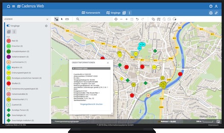 Mit der Software von Disy Informationssysteme erhält die Thüringer Polizei unter anderem ein schnelles Lagebild. 