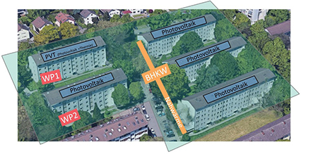 Für das smarte Quartier Karlsruhe-Durlach wird ein neues Energieversorgungskonzept erprobt. 