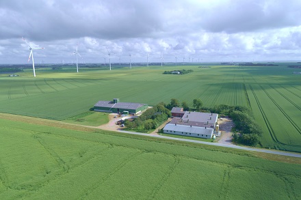 In der AEE Energie-Kommune des Monats Friedrich-Wilhelm-Lübke-Koog wird Windstrom und Wärme gekoppelt.