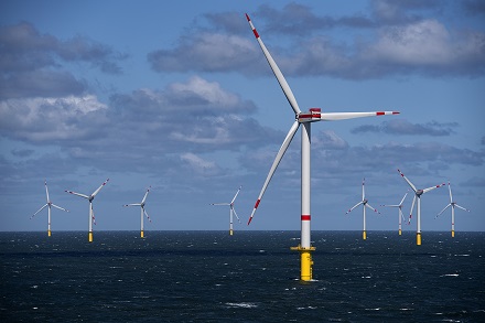 Die Wartung der  Turbinen im Trianel Windpark Borkum II wird von Siemens Gamesa für fünf Jahre übernommen.