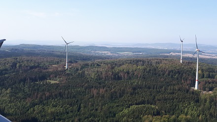 Im Windpark Stiftswald wird bereits jährlich der Strom für knapp 30.000 nordhessische Haushalte produziert. Weitere 20.000 könnten hinzukommen.