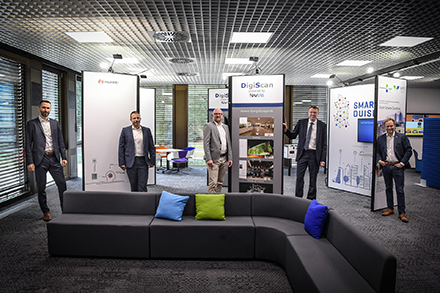 Das Smart City Duisburg Innovation Center im Fraunhofer-inHaus-Zentrum ist eröffnet.