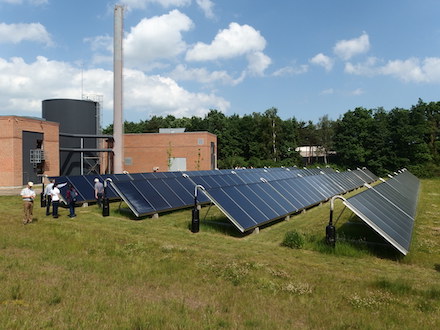 Die Heizzentrale für Solarthermie in Ry in Dänemark hat laut der KEA-BW Vorbildcharakter.