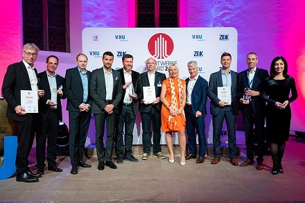 Die Preisträger des Stadtwerke Awards 2020 .
