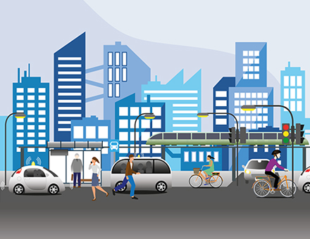 Eine vernetzte Infrastruktur ist die Basis der Smart City.