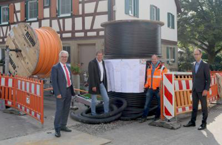 In einem interkommunalen Projekt bauen die Stadtwerke Schwäbisch Hall das Breitband-Netz aus.