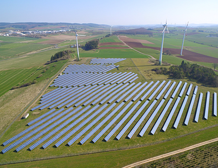 Solarpark Rommersheim versorgt rund 600 Vierpersonenhaushalte mit Strom.