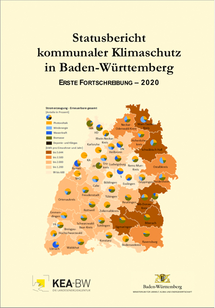 Wo erfolgreiche Klimaschutzaktivitäten umgesetzt wurden und wo noch Nachholbedarf besteht, zeigt der Statusbericht zum kommunalen Klimaschutz in Baden-Württemberg.