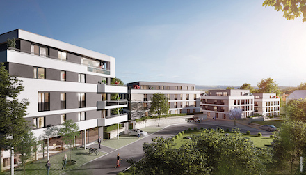 Quartier „Obere Ziegelei“ in Backnang: Effiziente und umweltfreundliche Versorgung des Stadtquartiers durch LAVA Energy.