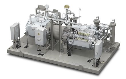 Der HOFIM-Turbokompressor generiert als Herzstück des ETES-Systems die Wärme.