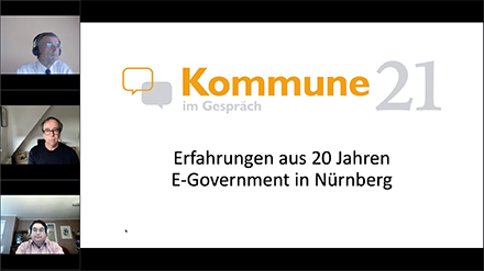 Im ersten Kommune21 Webinar rückte die Erfolgsgeschichte der Stadt Nürnberg in den Fokus.