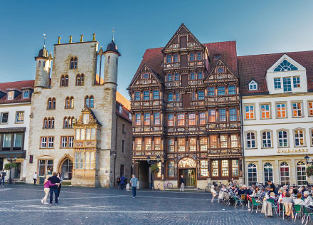 Hildesheim: Smarte Stadt mit historischem Kern.