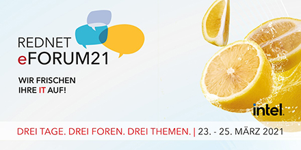 Unter anderem Live-Foren mit Experten aus der Praxis bietet das diesjährige Rednet eForum21.