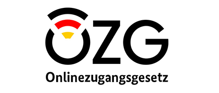 Das einheitliche Logo zum Onlinezugangsgesetz (OZG).