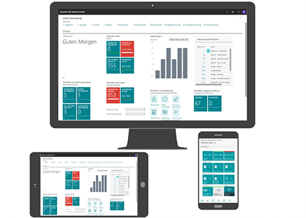 Auch auf Tablet und Smartphone ist die Finanz-Management-Software Infoma newsystem mit dem kommenden Update 21.1 verfügbar.