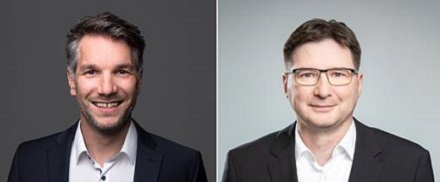 Arbeiten zusammen: Markus Probst, Vertriebsleiter Energie von Kisters (links) und Volker Kruschinski, Vorstandsvorsitzender von Schleupen.