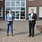 Stellen den Konzern-Geschäftsbericht 2020 vor: Ralf Libuda (rechts), Geschäftsführer, und Kai Breiter, Leiter Kaufmännische Dienste der Stadtwerke Gütersloh.