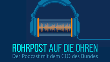 Bundes-CIO Markus Richter berichtet im Podcast über Themen wie Digitalisierung, IT-Sicherheit oder OZG.
