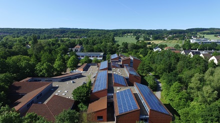 Eine der PV-Anlagen, mit denen der regionale Ökostormtarif der Stadtwerke Bielefeld beliefert wird.