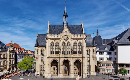 Rathaus Erfurt: Auf dem Weg zur digitalen Verwaltung.