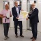 Baustein für die smarte Stadt: Präsentation der neuen LoRaWAN-Technik im Hertener Stadtgebiet.
